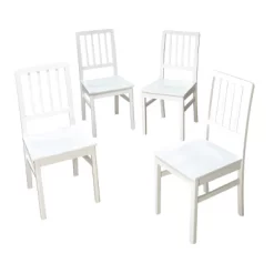 5pc Camden Rectangular Dining Set White - Buylateral -Living Room Furniture Store GUEST 983cd01f 48c3 4d60 93d9 13d7ad42adf7
