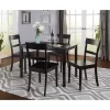 5pc Beverly Dining Set Black - Buylateral -Living Room Furniture Store GUEST 9954c823 4ab5 4a3f b8a7 eba2c9a957f6