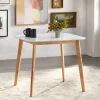 Perla Dining Table White/Natural - Buylateral -Living Room Furniture Store GUEST 9b82c03c f9ec 4797 b41b 65829e076eea