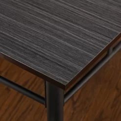 5pc Liv Rectangular Dining Set Black/Gray - Buylateral -Living Room Furniture Store GUEST a230d7dd 1373 481e 8219 9d475c3b3588