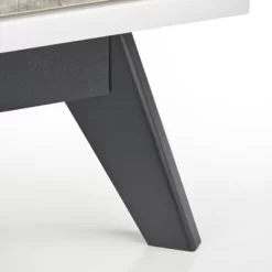 Crislana Mid-Century Modern 6 Drawer Dresser Gray/White - Buylateral 11 Crislana Mid-Century Modern 6 Drawer Dresser Gray/White - Buylateral -Living Room Furniture Store GUEST a3e29560 4d81 40b8 a579 978326c91e5e