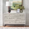 Crislana Mid-Century Modern 6 Drawer Dresser Gray/White - Buylateral -Living Room Furniture Store GUEST a5725bdf d349 4804 8fcb 94eb3faa2198