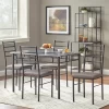 5pc Liv Rectangular Dining Set Black/Gray - Buylateral 2 5pc Liv Rectangular Dining Set Black/Gray - Buylateral -Living Room Furniture Store GUEST a90296c8 33e2 4062 b162 15a5e01374df