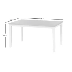 5pc Helen Rectangular Dining Set - Buylateral -Living Room Furniture Store GUEST ab164c48 8a6d 4258 9860 46f4301273cb