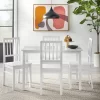5pc Camden Rectangular Dining Set White - Buylateral 2 5pc Camden Rectangular Dining Set White - Buylateral -Living Room Furniture Store GUEST acdcf74f 4357 41c8 8ddf 281c2767d26e