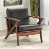 Bianca Mid-Century Modern Armchair Black/Walnut - Buylateral -Living Room Furniture Store GUEST addbcc04 3ff7 44d1 919b 0da221df7099