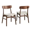Buylateral Set Of 2 Wave Solid Rubberwood Dining Chairs -Living Room Furniture Store GUEST aed76d87 1505 4809 9246 d828caefb7ac