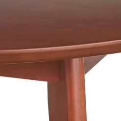 Buylateral Tania Mid Century Modern Round Dining Table Walnut: Mid-Century Modern, Beech Wood Legs, Seats 4 -Living Room Furniture Store GUEST afdae3dc 8707 4103 9617 a57696a801d2