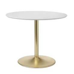 Hillboro Round Dining Table Metal Base - Buylateral -Living Room Furniture Store GUEST b2824a8e 8ecf 457e 8e54 6f480d17e980