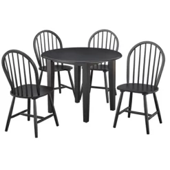 5pc Chadwick Drop Leaf Dining Set With 4 Windsor Chairs - Buylateral 19 5pc Chadwick Drop Leaf Dining Set With 4 Windsor Chairs - Buylateral -Living Room Furniture Store GUEST b7d460f1 4ca9 4836 b3ff 39d440e8127b