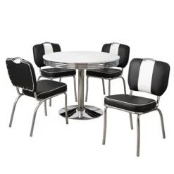 5pc Raleigh Retro Dining Set - Buylateral -Living Room Furniture Store GUEST b9ecefab 0d39 4c2c 9f09 ede3db3d02fa
