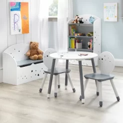 Talori Kids' Bookshelf Gray/White - Buylateral -Living Room Furniture Store GUEST bc1e69d4 876d 480a b7b3 0dd41a244534
