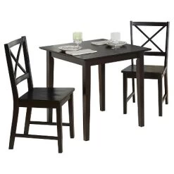 3pc Cross Back Dining Set - Buylateral -Living Room Furniture Store GUEST bd3cc3c8 f5bc 4c9f b8d8 7c69e57ce1b2