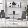 3pc Nora Round Pedestal Table Dining Set Gray/White - Buylateral 1 3pc Nora Round Pedestal Table Dining Set Gray/White - Buylateral -Living Room Furniture Store GUEST cde486d4 3aae 4fb4 bfe2 8e6f82629ff3