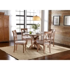 5pc Roma Dining Set Driftwood - Buylateral