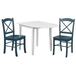 3pc Tiffany Extendable Dining Table Set - Buylateral -Living Room Furniture Store GUEST d6232f7d 111c 4ba6 9802 36d69002a0a4