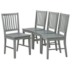 Set Of 4 Contemporary Shaker Dining Chairs - Buylateral -Living Room Furniture Store GUEST d6546b0c abbb 4d11 99bc b9dd06bec0aa