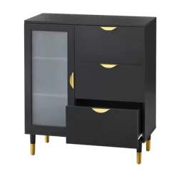 Kragen Buffet Black - Buylateral -Living Room Furniture Store GUEST d88c57d4 4a9b 42a9 9f1b ca3745bfd61b