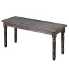 Burntwood Dining Bench Gray - Buylateral 1 Burntwood Dining Bench Gray - Buylateral -Living Room Furniture Store GUEST decab846 9a81 43ce a153 f95139b4c11d