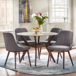 Set Of 2 Saville Dining Chairs Gray - Buylateral 8 Set Of 2 Saville Dining Chairs Gray - Buylateral -Living Room Furniture Store GUEST e518b342 4a43 4ee9 9807 7ccb137f1152