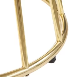 Marsai Round Dining Table White/Gold - Buylateral -Living Room Furniture Store GUEST e5e28444 3df1 4efa a3ab d4e0c995870e