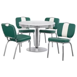 5pc Raleigh Retro Dining Set - Buylateral -Living Room Furniture Store GUEST e985a5e1 2881 4d68 a6e5 b56bad6ee221