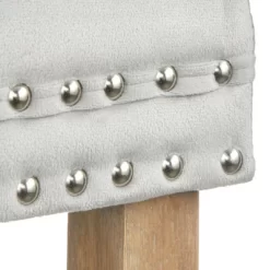 Set Of 2 Portico Tufted High Back Velvet Dining Chairs Gray - Buylateral -Living Room Furniture Store GUEST ed3c21fd 49c1 407b 8ed9 86c3d5632000