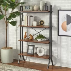 Connection 4-Tier Bookshelf - Buylateral -Living Room Furniture Store GUEST ee41a0a2 1244 4431 9fd4 8be0cbdf1022