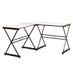 L Shaped Tempered Glass Desk - Buylateral -Living Room Furniture Store GUEST f07e9511 b7f9 4eaf 97aa 80cbdbfa6235