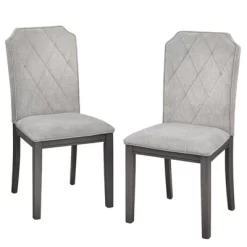 Set Of 2 Riga Chairs Gray - Buylateral -Living Room Furniture Store GUEST f64c02d2 9879 4e9a 81e3 18b20feaaae8