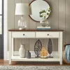 Charleston Sofa Table Off White/Chestnut - Buylateral -Living Room Furniture Store GUEST f6d72a69 9cf3 45da b54b 21816d77dff3